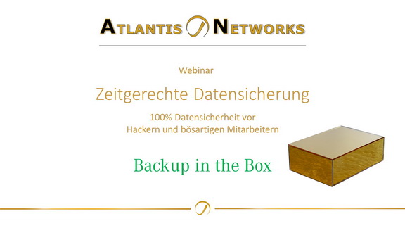 Webinar Backup in the Box